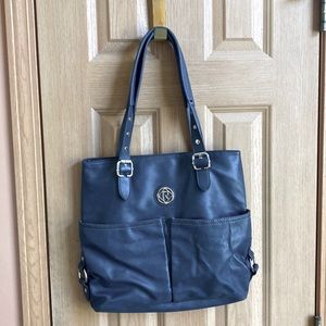 Relic navy blue satchel